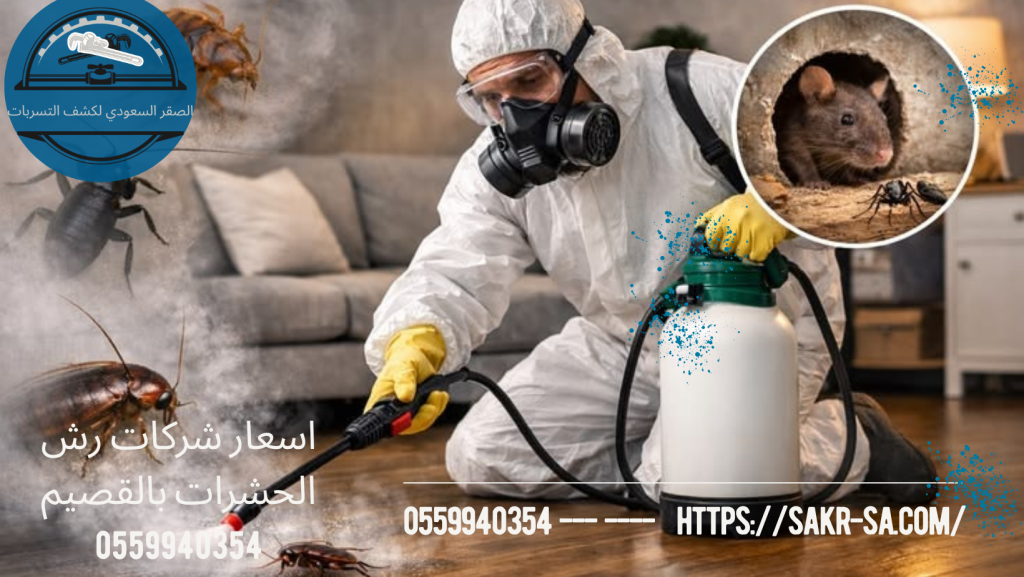 اسعار شركات رش الحشرات