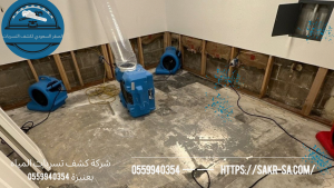 كشف تسربات المياه بعنيزة