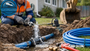 كشف خطوط المياه المدفونة